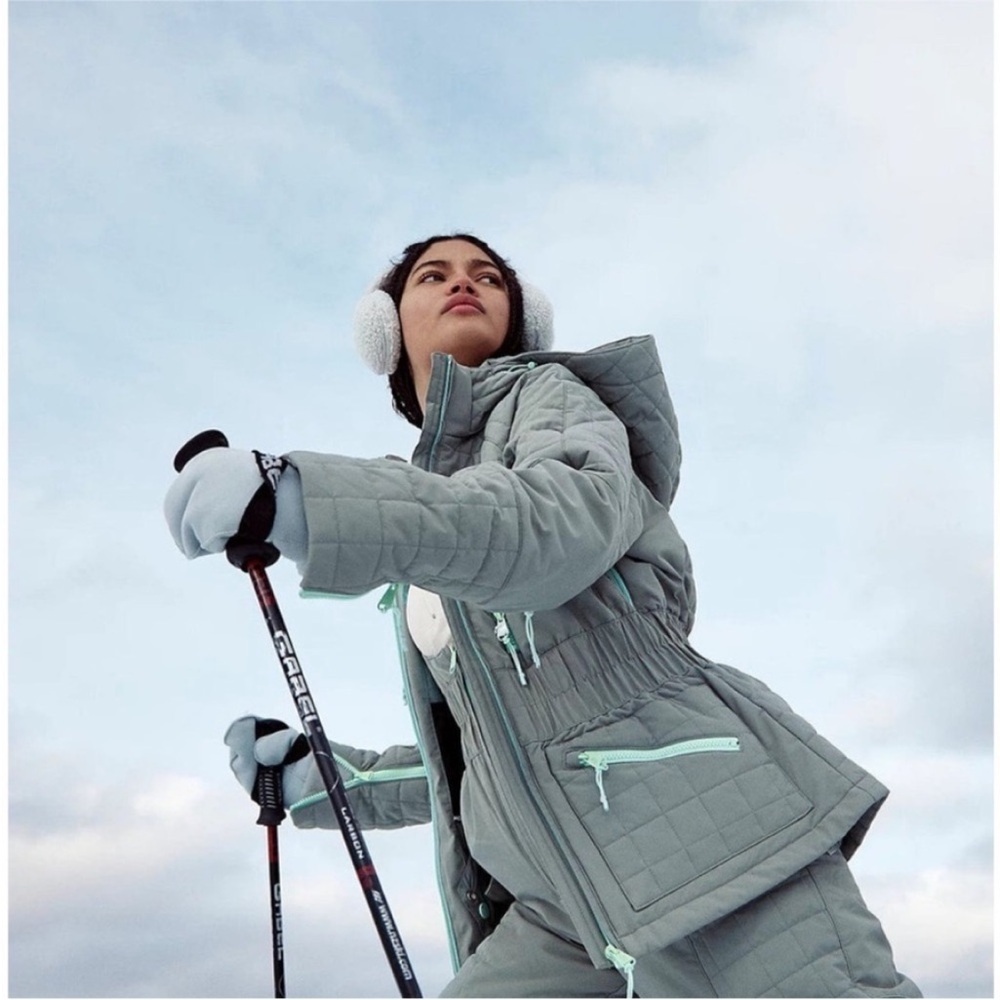 Free People All Prepped Ski Jacket Size Large NWT